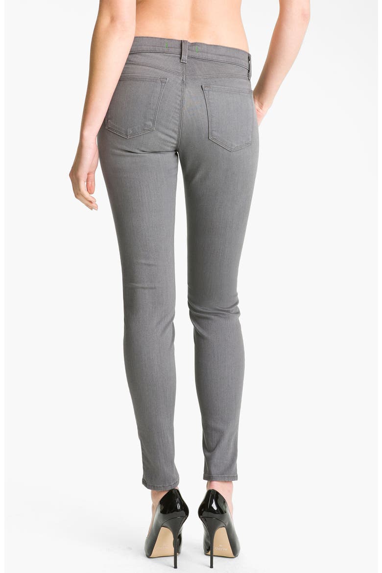 Skinny Stretch Jeans, Alternate, color, GOTHAM