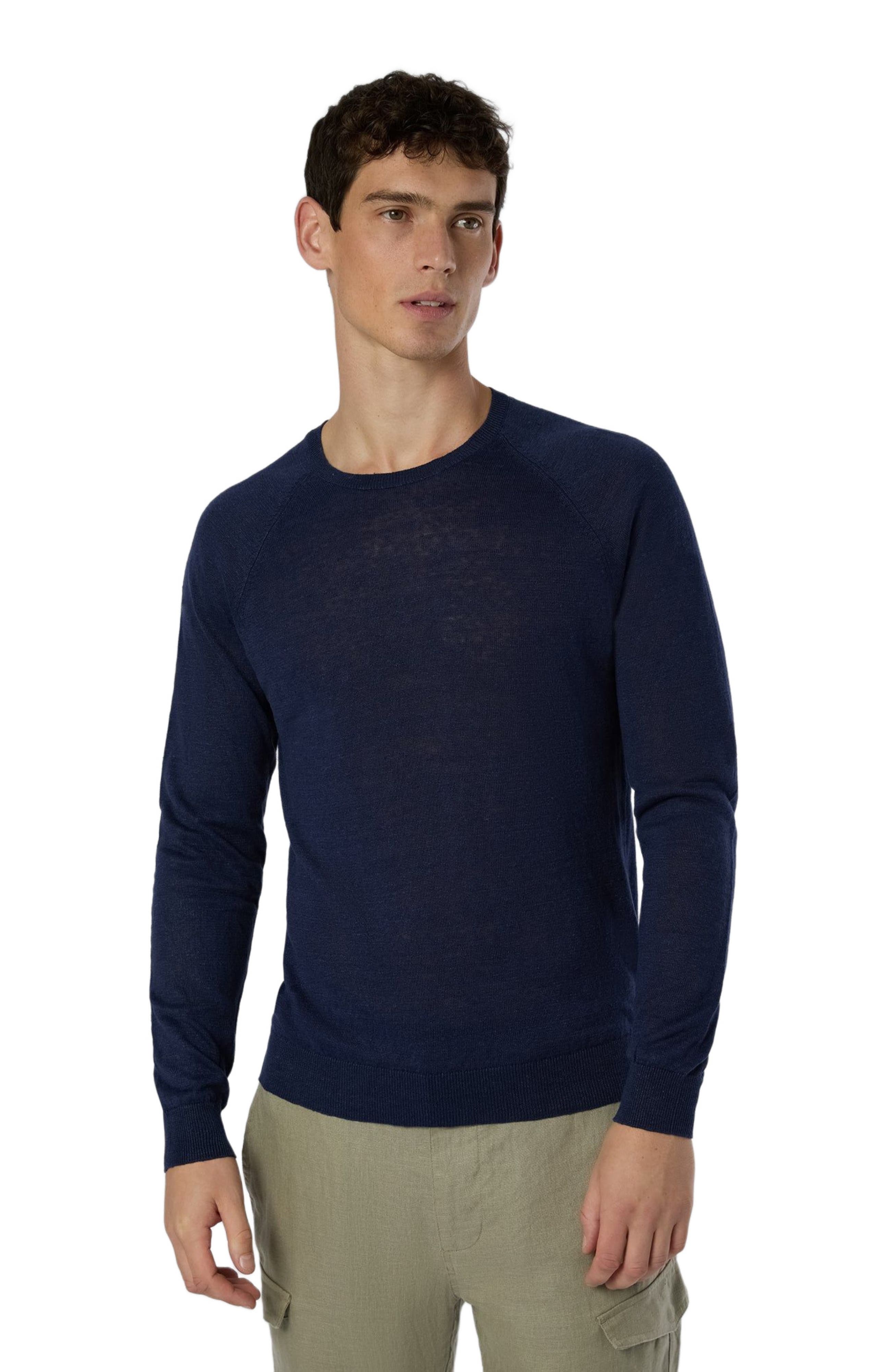 Linen Raglan Sweater