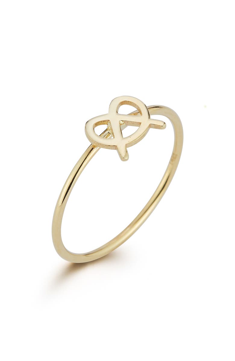 Ember Fine Jewelry 14K Gold Pretzel Ring, Alternate, color, Gold