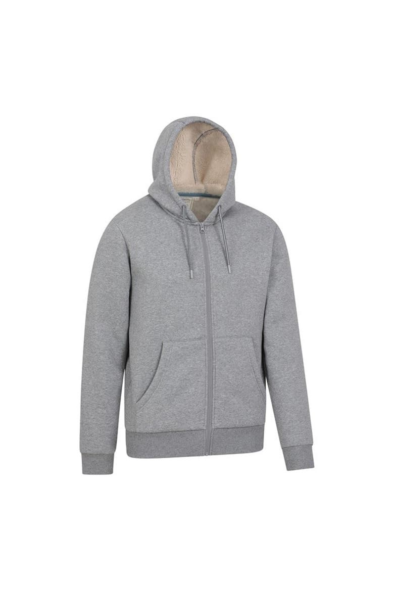Dalton Borg Lined Full Zip Hoodie, Alternate, color, Gray