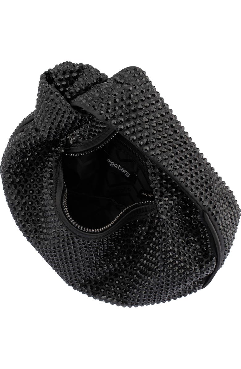 Olga Berg Juliana Crystal Top Handle Bag, Alternate, color,