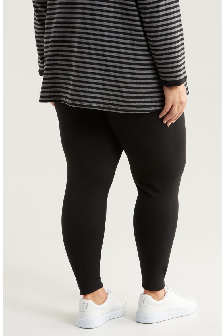 High Waist Ankle Leggings, Alternate, color, BLACK