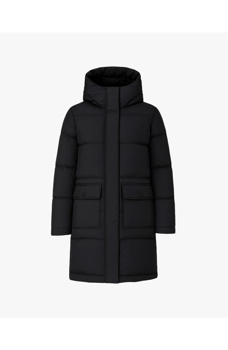 Quartz Co. CHLOE | Hooded Down Winter Jacket, Main, color, Black