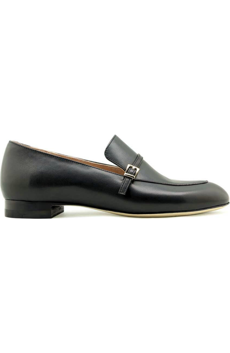ALLY Shoes City Loafer, Main, color, Black Calf Leather