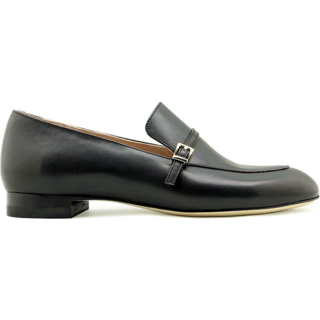 ALLY Shoes City Loafer in Black Calf Leather  product