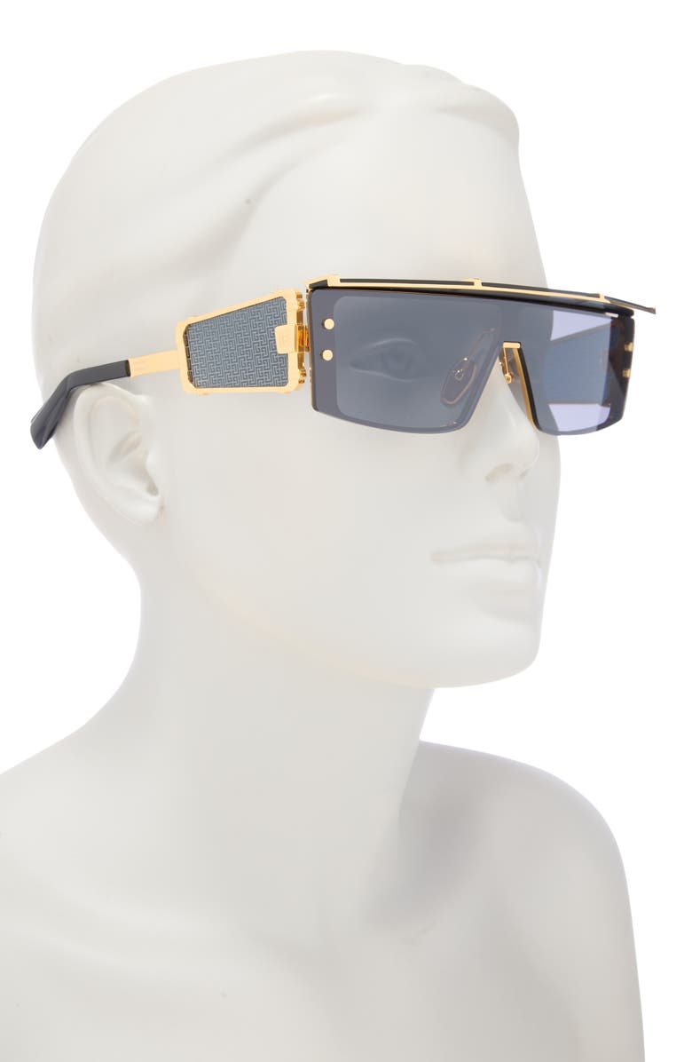 Balmain 145mm Shield Sunglasses, Alternate, color,