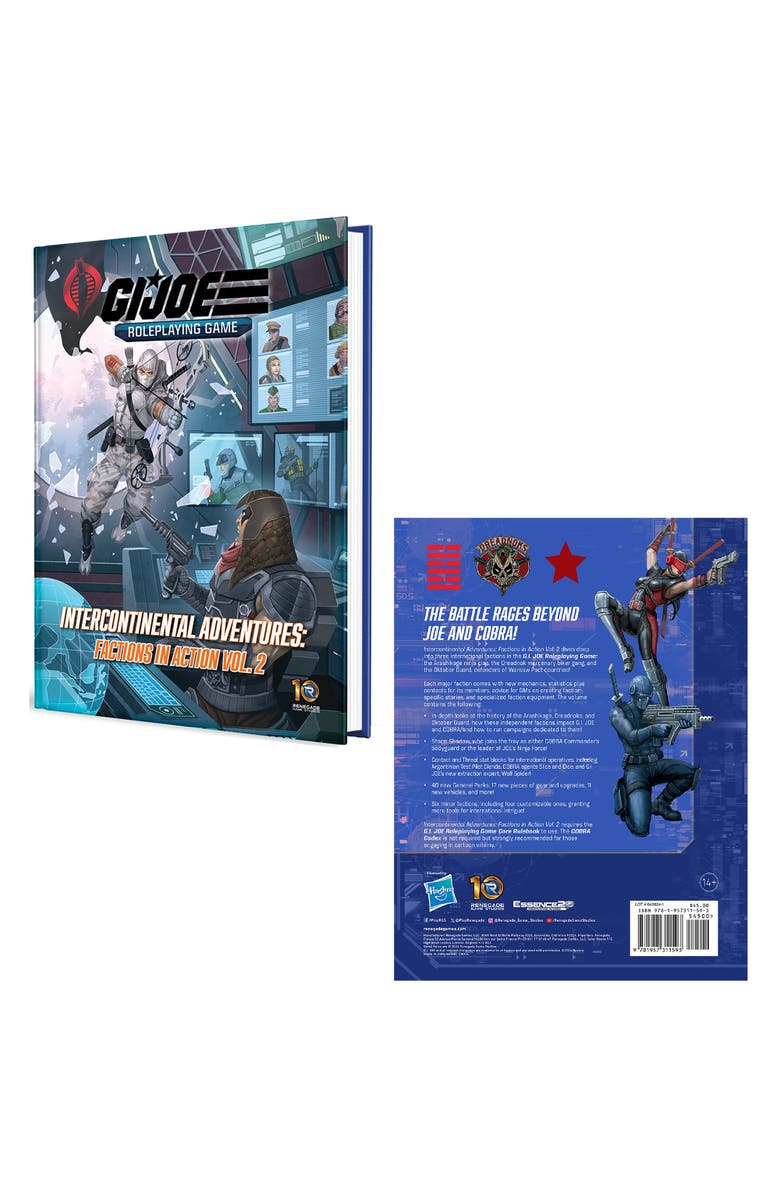 Renegade Game Studios G.I. Joe Roleplaying Game Ages 14+, Alternate, color, Multicolored