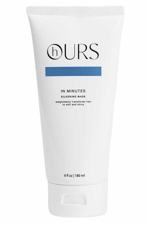 Hours Haircare In Minutes Silkening Mask In 6 oz