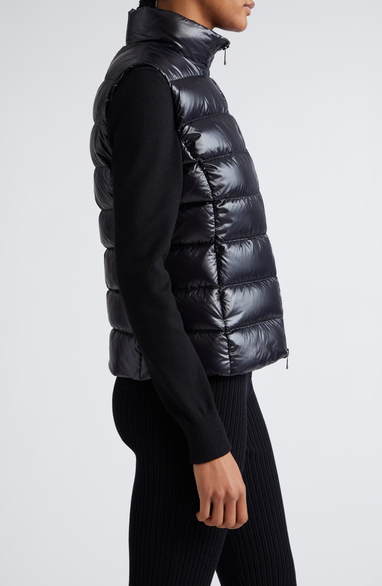 Moncler Ghany Mock Neck Down Puffer Vest, Alternate, color, 