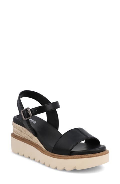 Ophida Ankle Strap Platform Wedge Sandal (Women)