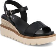 MIA Ophida Ankle Strap Platform Wedge Sandal