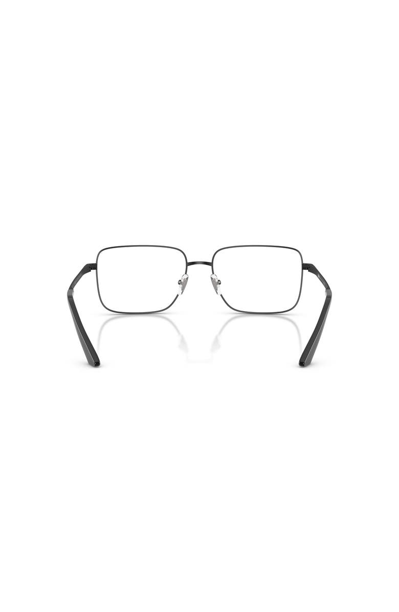 Versace 55mm Rectangle optical glasses, Alternate, color, Black