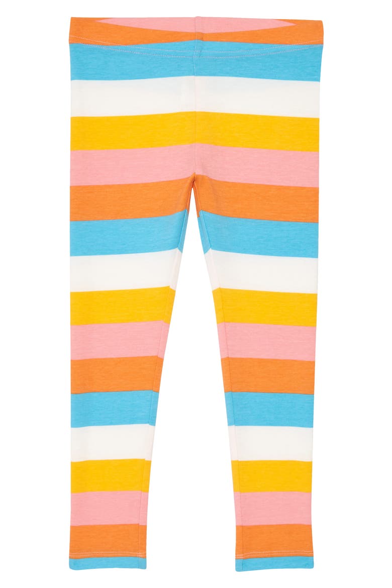 Kids' Printed Leggings, Main, color, IVORY EGRET MULTI SUN STRIPES