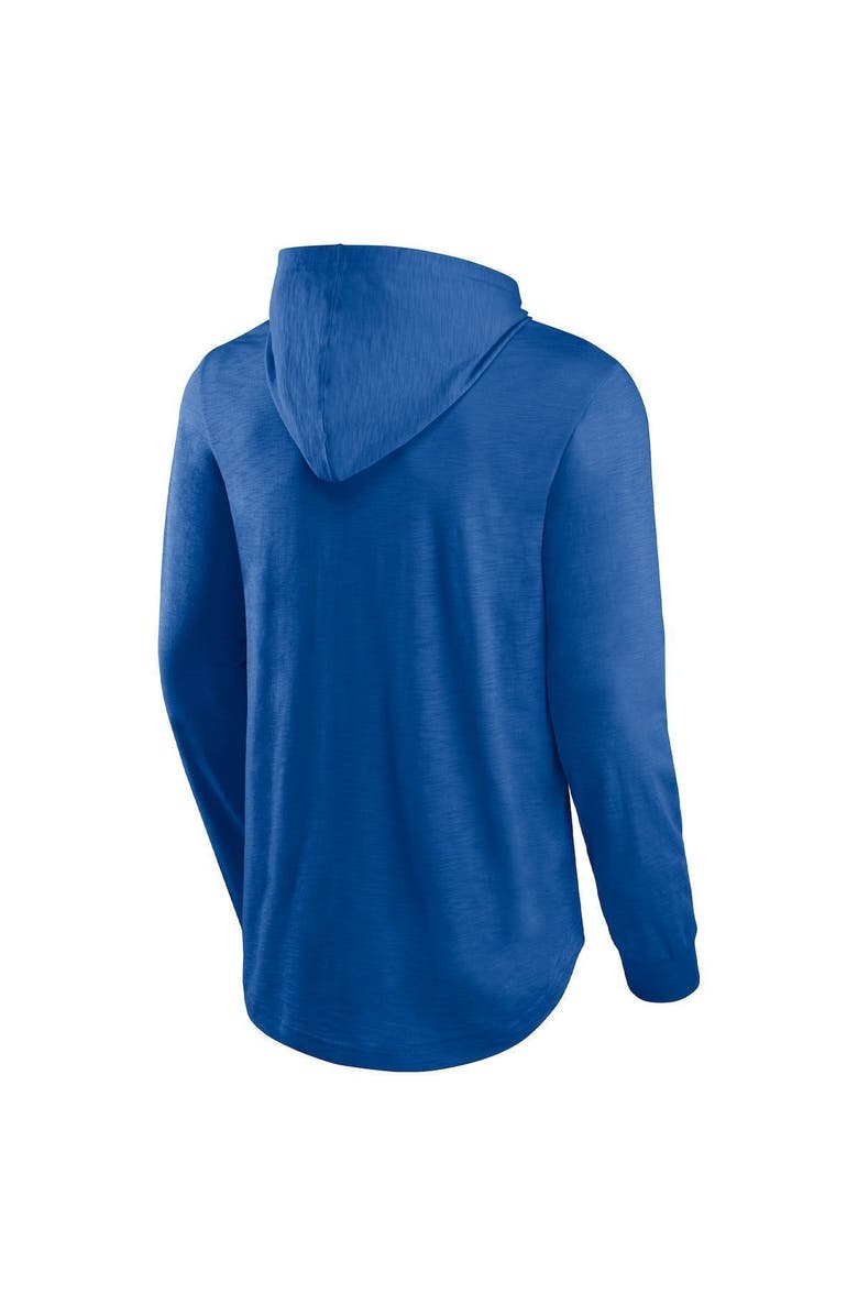 FANATICS Men's Fanatics Branded Royal Florida Gators Photo Finish Hoodie Long Sleeve T-Shirt, Alternate, color, 