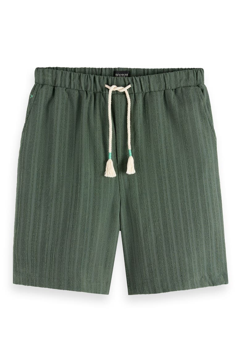 Fave Tonal Stripe Drawstring Shorts, Alternate, color, THYME
