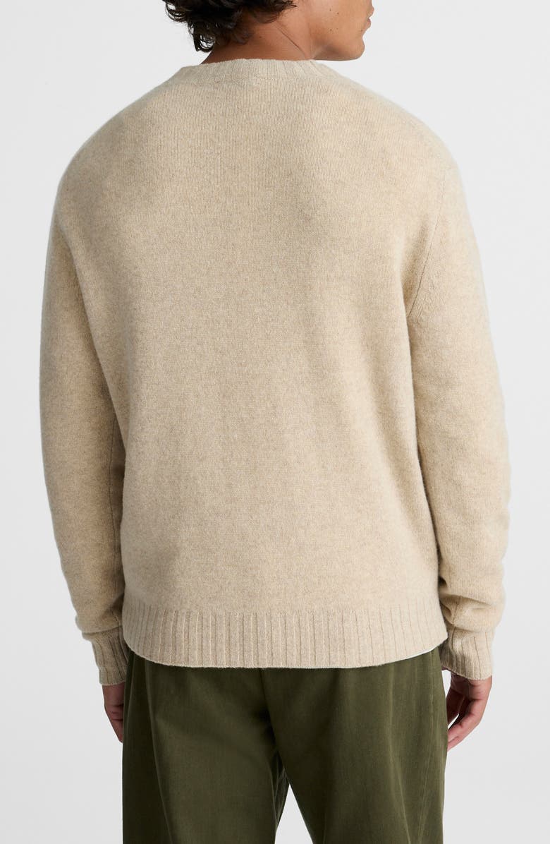 Madewell Crewneck Heritage Merino Wool Sweater, Alternate, color, Pebble Stone