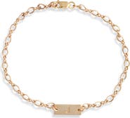 Nashelle Hadley Initial Bar Bracelet