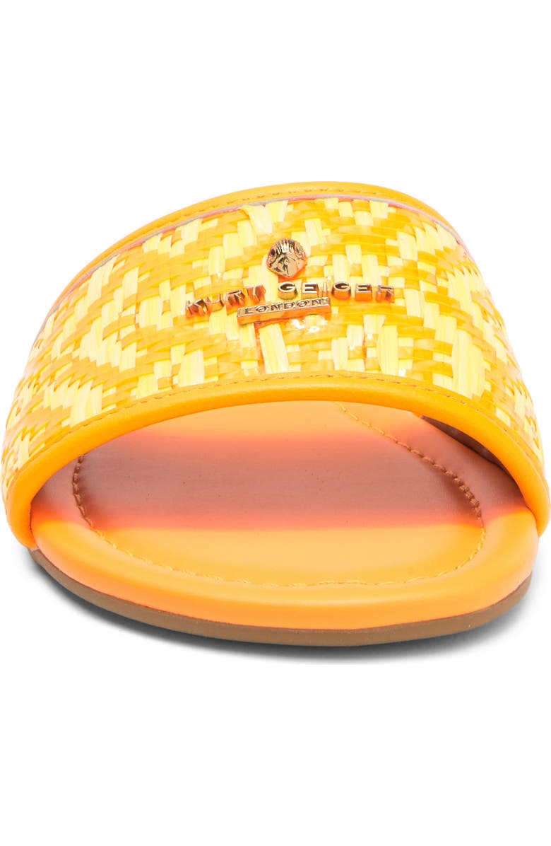 Kurt Geiger London Greenwich Slide Sandal, Alternate, color, Orange