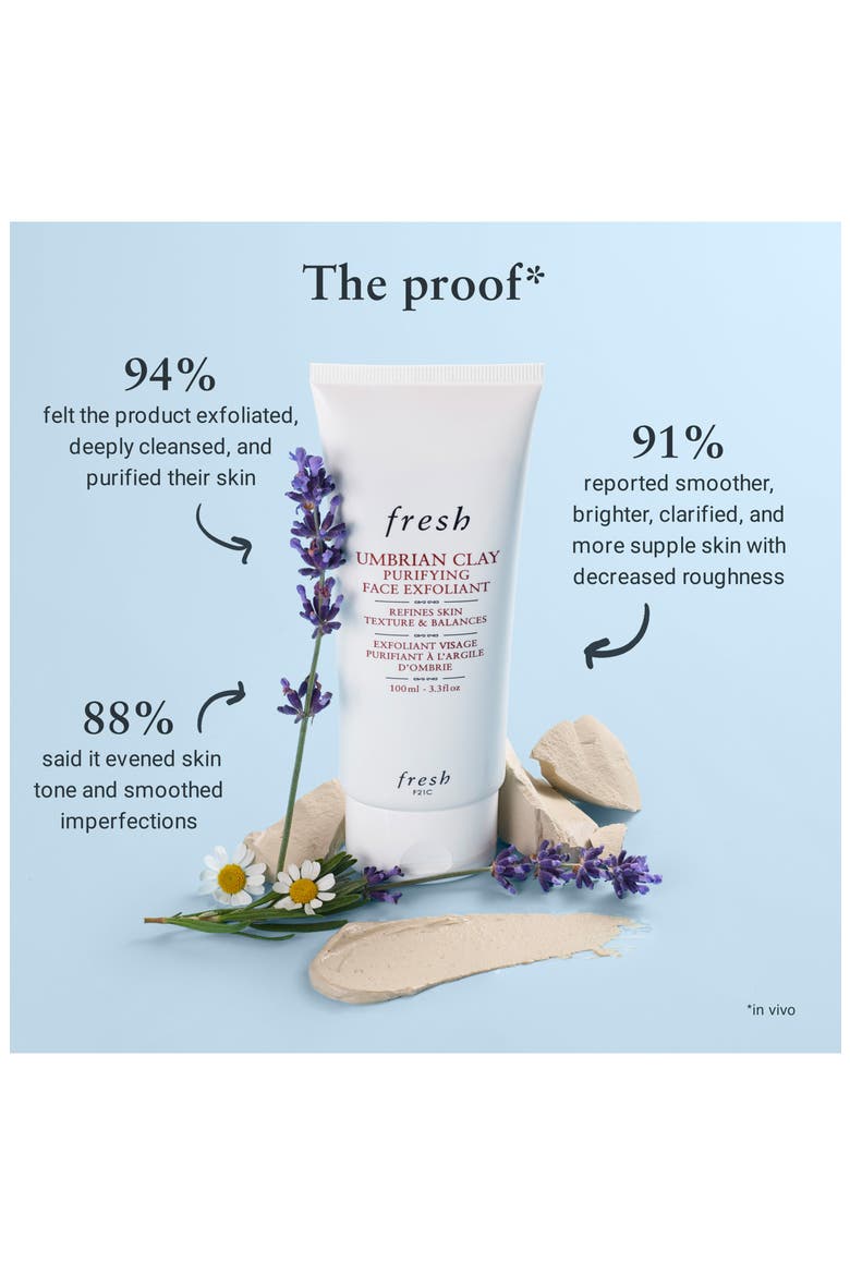 Umbrian Clay Mattifying Face Exfoliant, Alternate, color, NO COLOR
