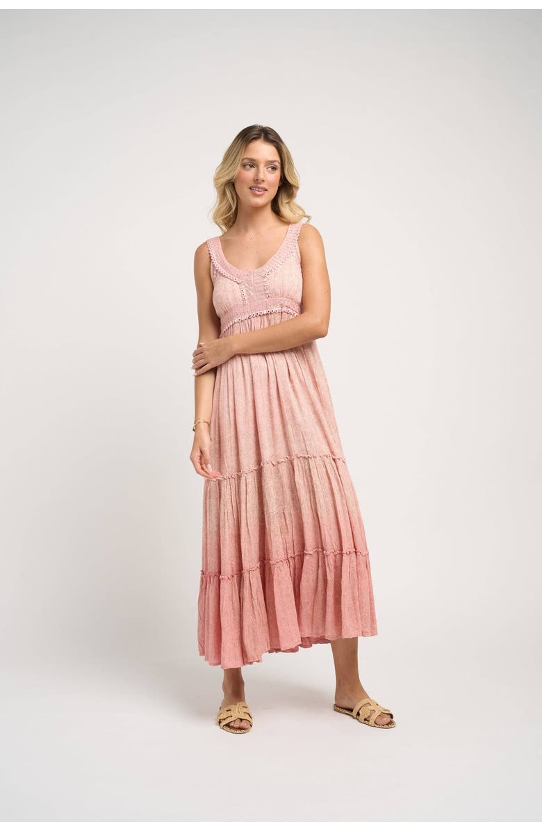 GUADALUPE DESIGN Lotus Dress, Alternate, color, Pink