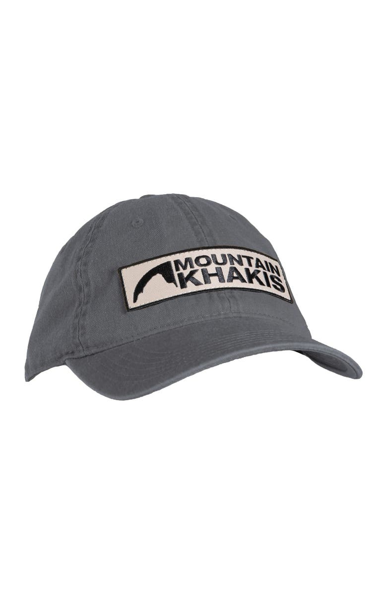 Mountain Khakis Extended Logo Hat, Main, color, 