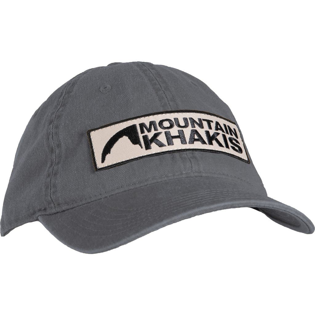 MOUNTAIN KHAKIS MOUNTAIN KHAKIS EXTENDED LOGO HAT