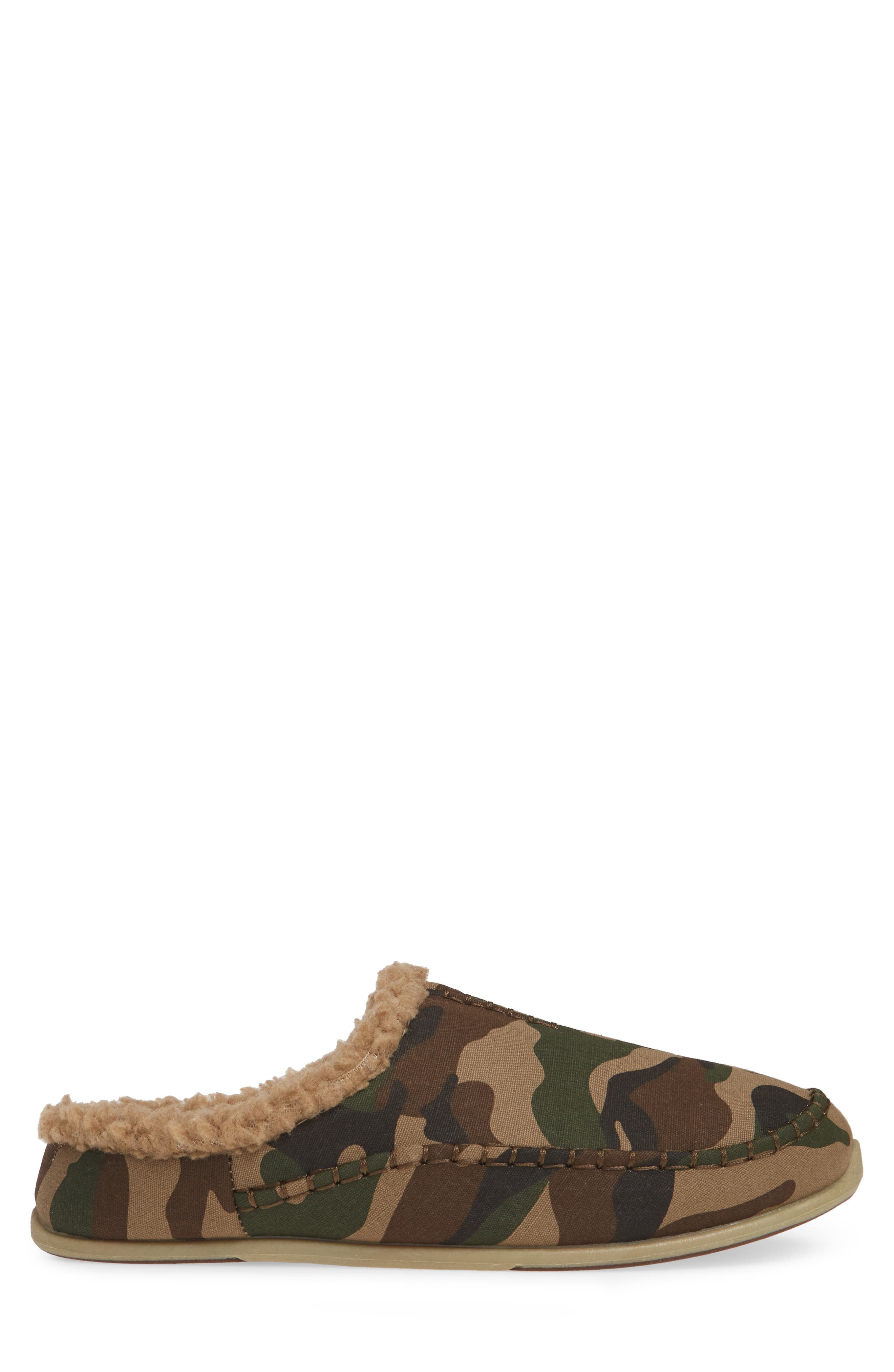 Deer Stags 'Nordic' Slipper, Alternate, color, Camoflauge