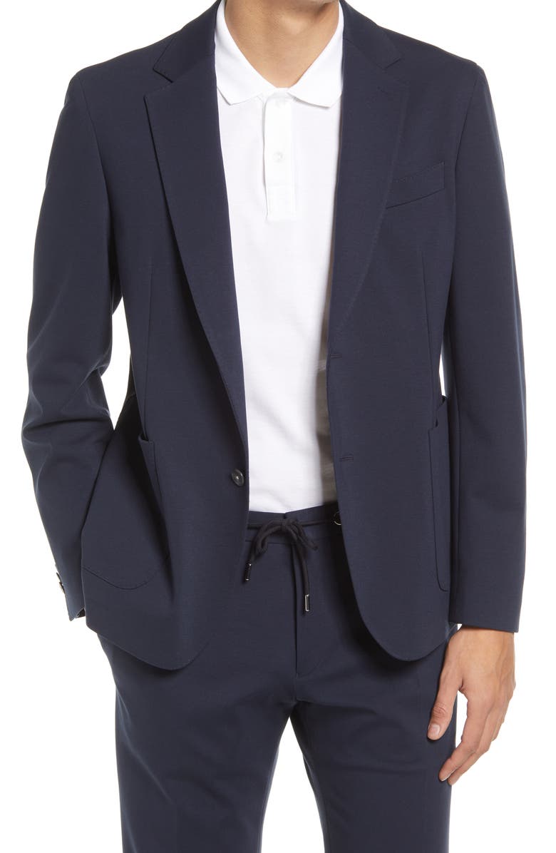 BOSS Hanry Slim Fit Stretch Sport Coat, Main, color,