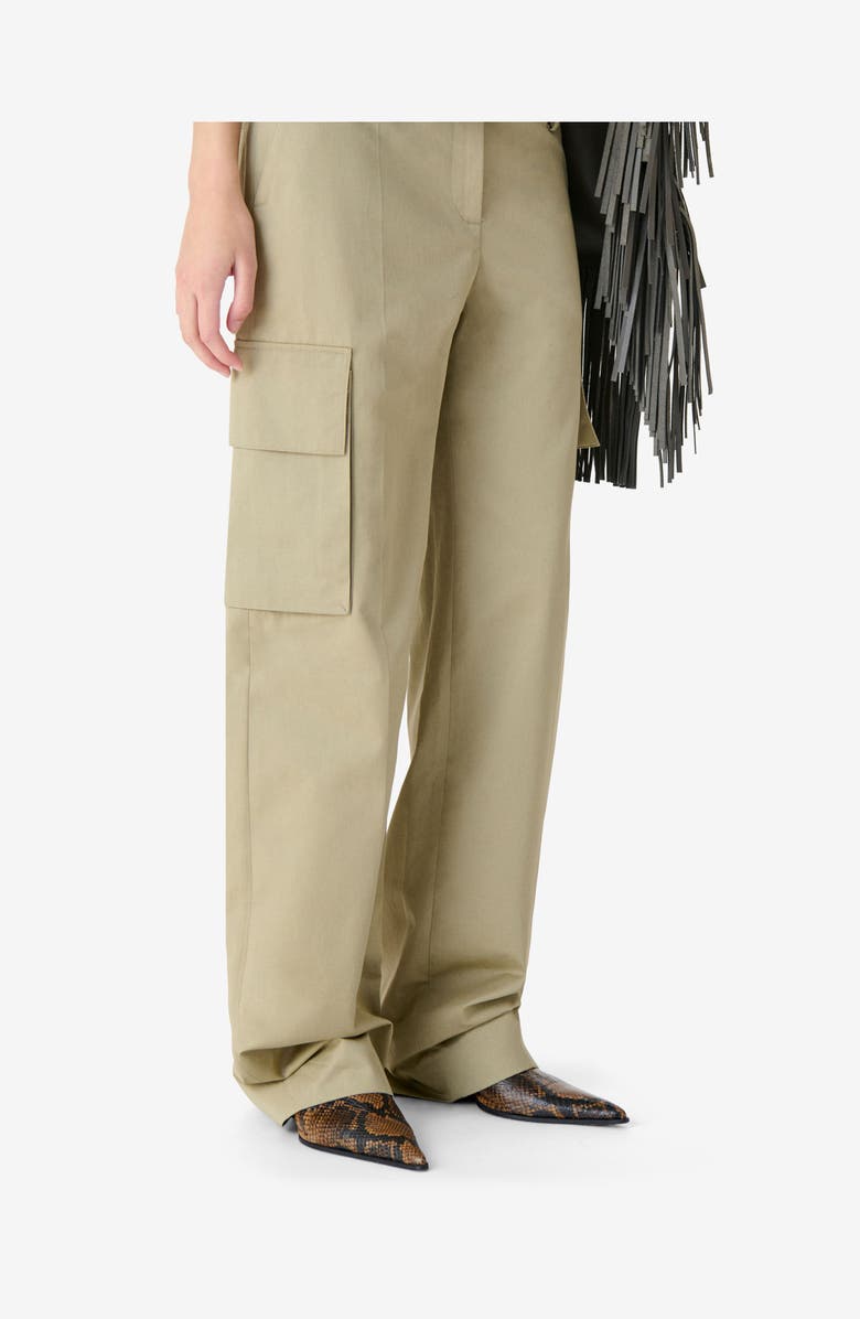 IRO Indra Cargo Pants, Alternate, color, Clay