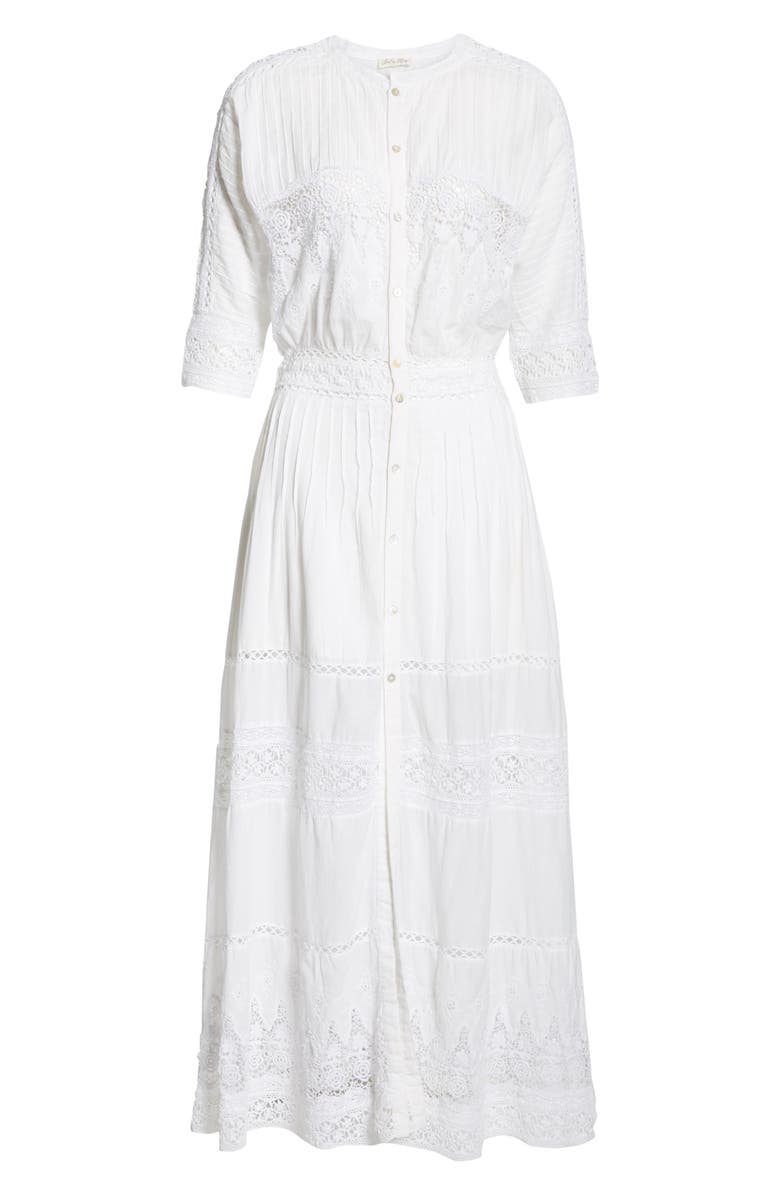 LoveShackFancy Beth Maxi Dress, Alternate, color, 