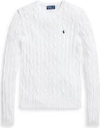 Polo Ralph Lauren Julianna Cotton Cable Sweater