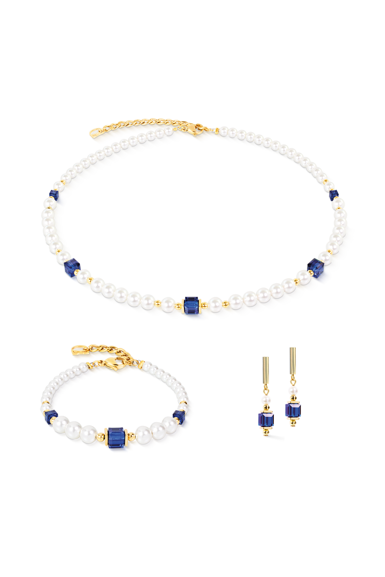 Cocktail Pearls Bracelet, Alternate, color, Dark Blue