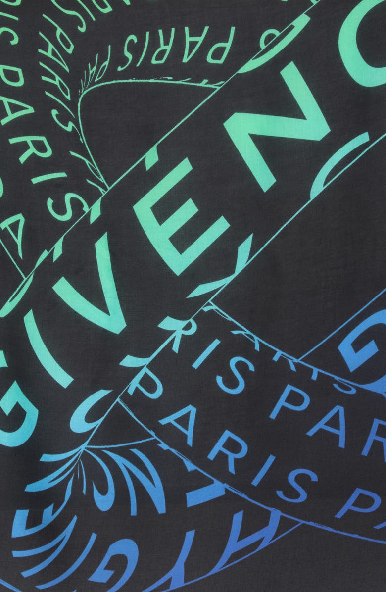 Givenchy Ring Logo Scarf, Alternate, color, 