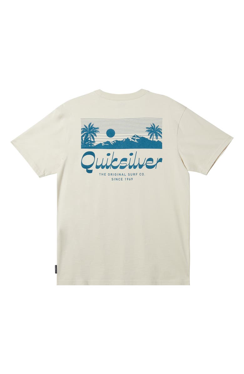 Quiksilver Island Mode Organic Cotton Graphic T-Shirt, Alternate, color, 
