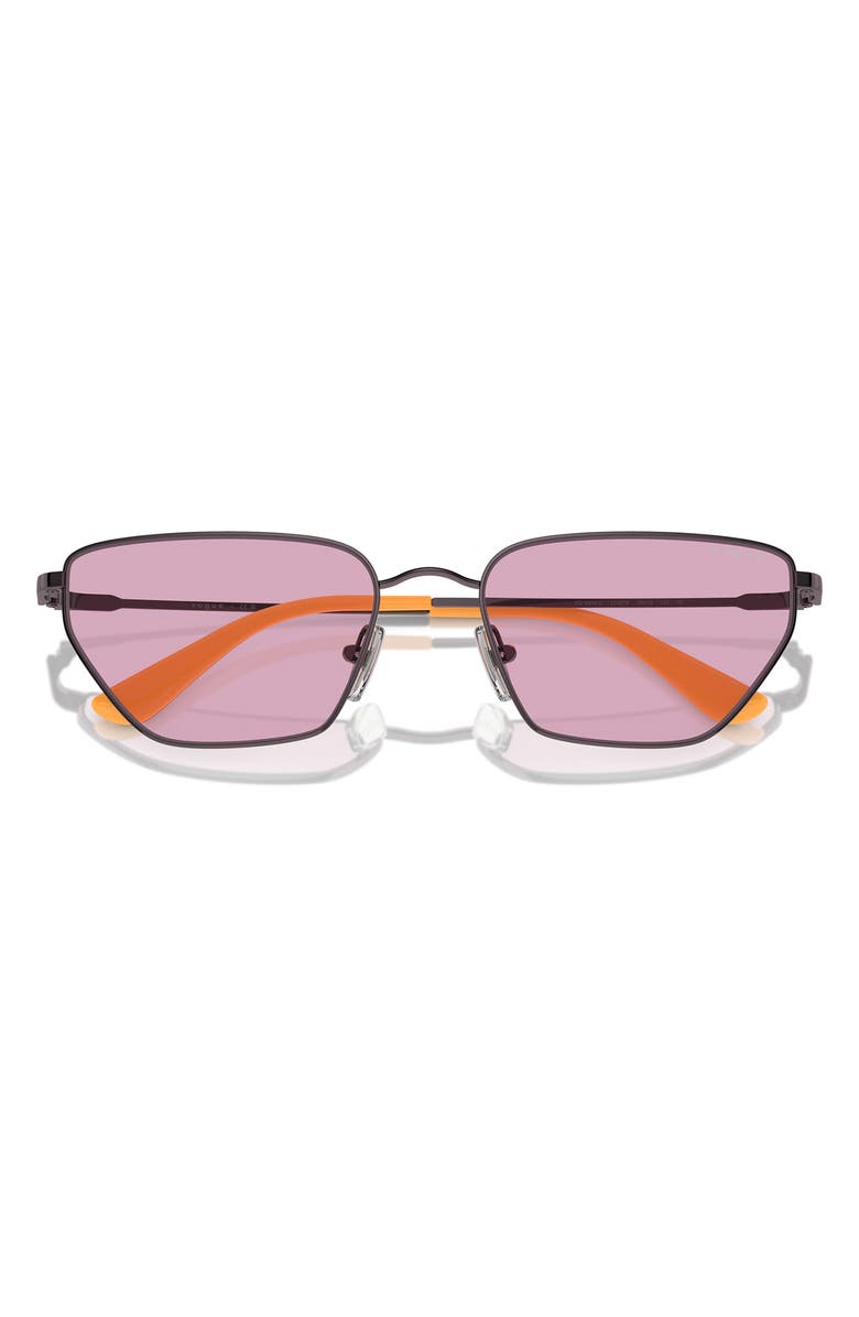 VOGUE 56mm Irregular Sunglasses, Alternate, color,