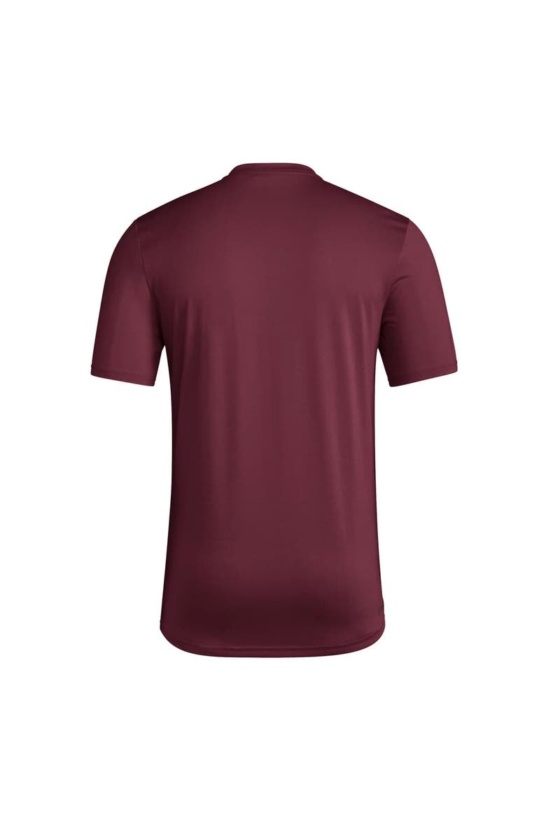 Men's adidas  Maroon Texas A&M Aggies Locker Slogan Pre-Game T-Shirt, Alternate, color, Maroon