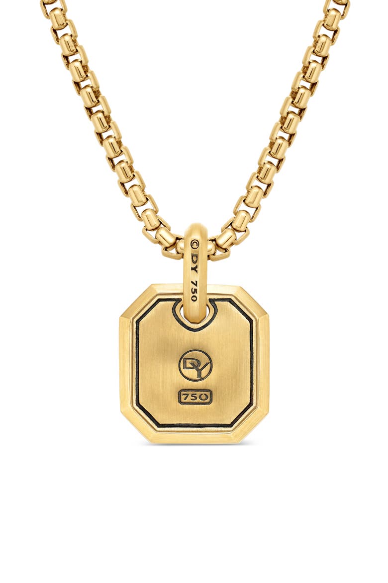 Roman Onyx Amulet in 18K Yellow Gold, Alternate, color, 18K YELLOW GOLD