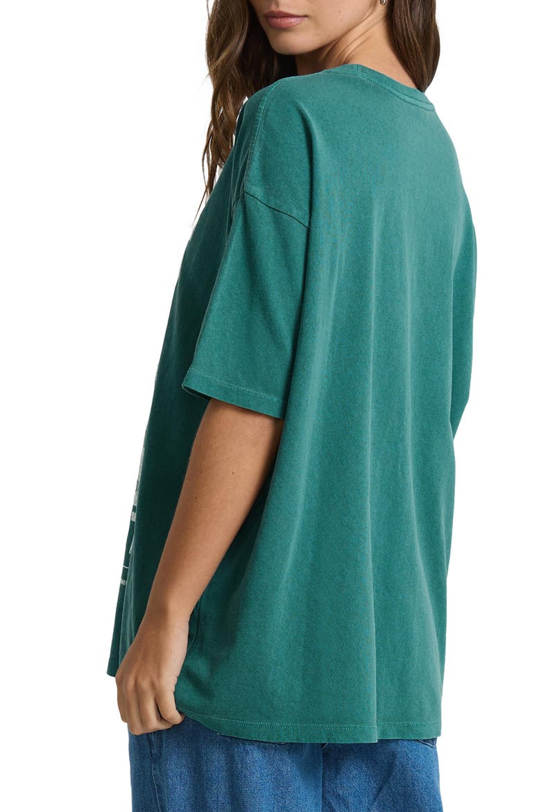 Celebrate Life Cotton Graphic T-Shirt, Alternate, color, EVERGREEN.