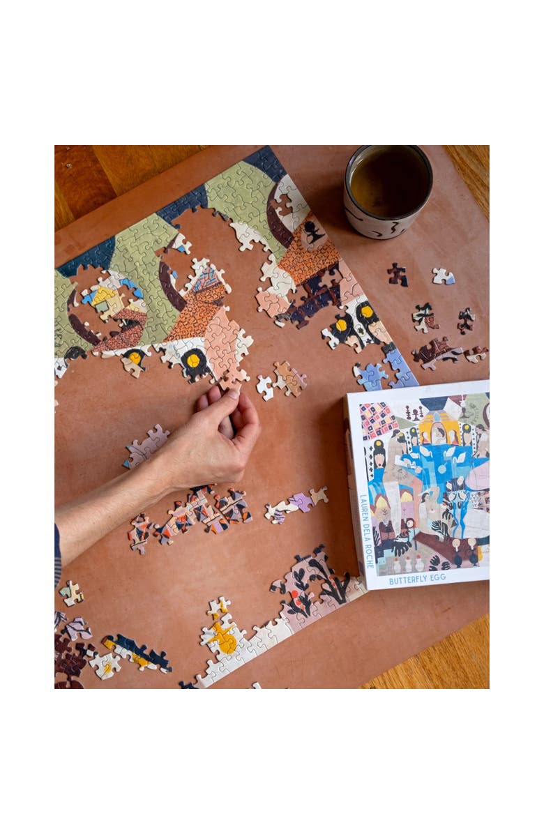 Kinstler Butterfly Egg 1000 Piece Jigsaw Puzzle, Alternate, color, Multicolored