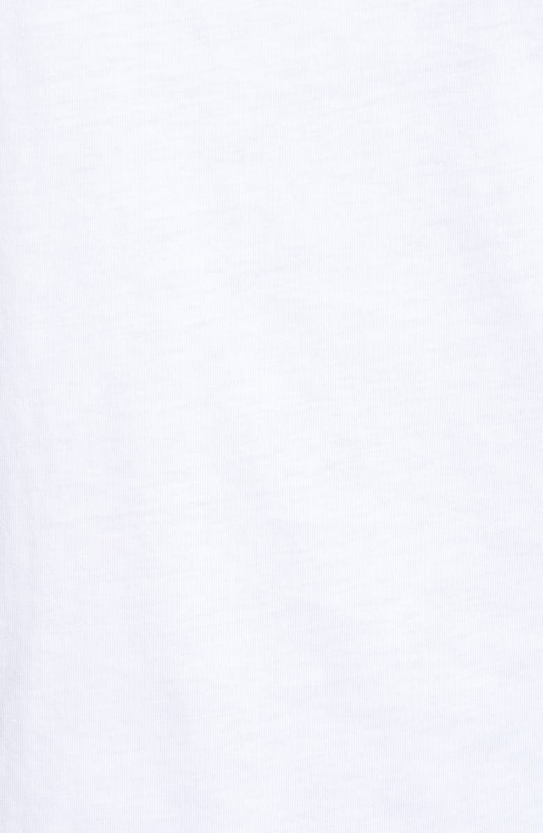 MAISON LABICHE x Peanuts<sup>®</sup> Hi Sweetie Embroidered Cotton Tee, Alternate, color, White