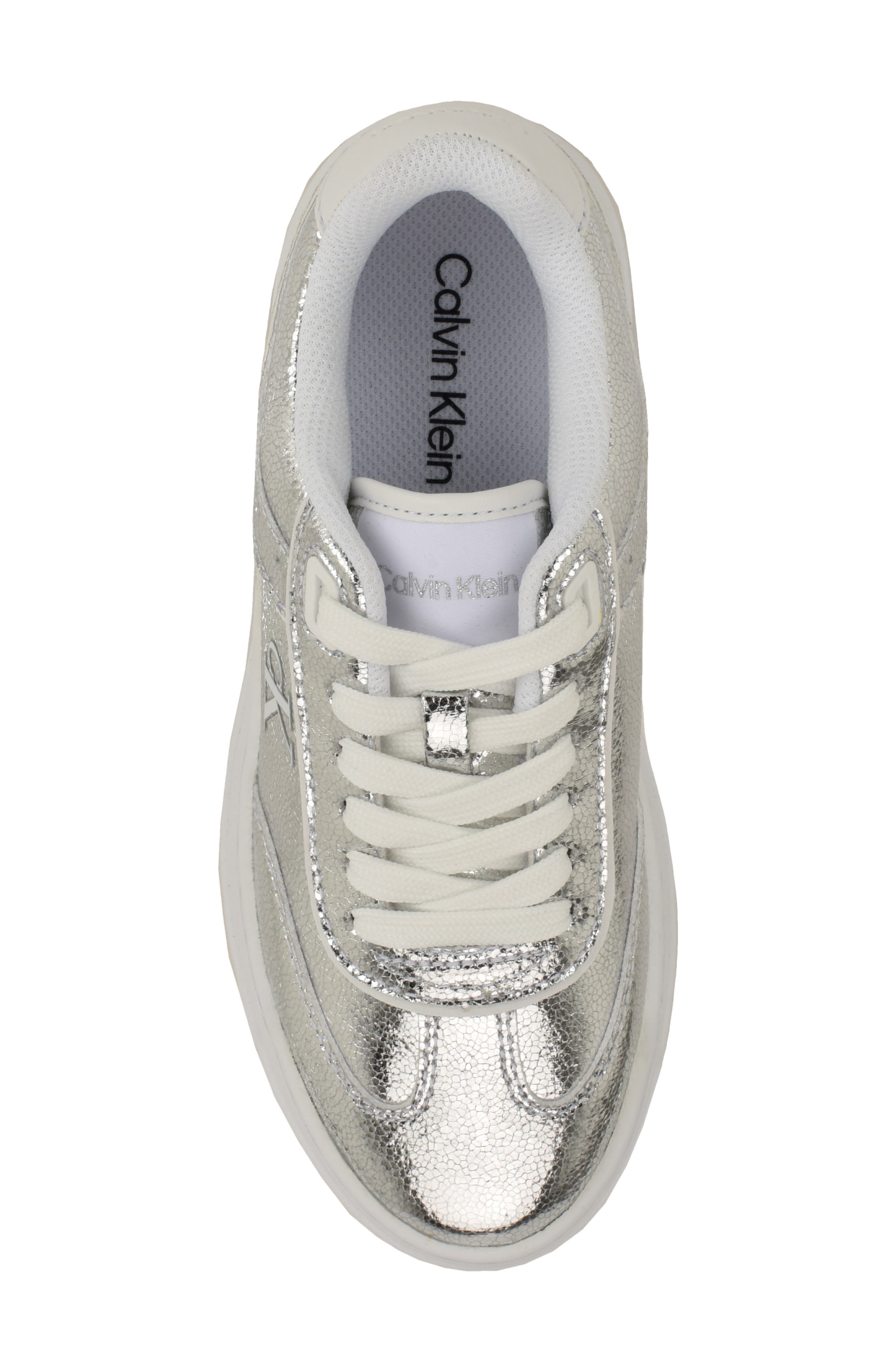 Calvin Klein Pazquale 2 Sneaker, Alternate, color, Silver
