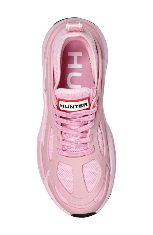 Hunter Tulip Sneaker In Pink