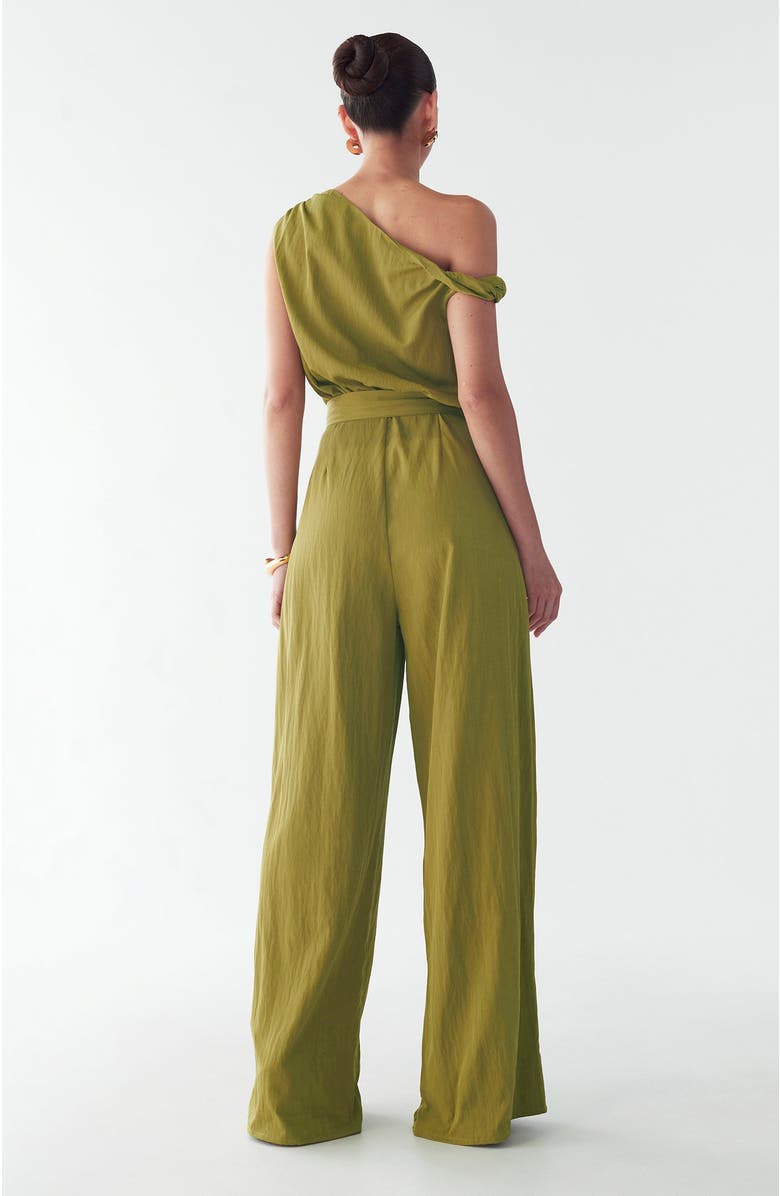 BWLDR Mariah Jumpsuit, Alternate, color, Olive Green