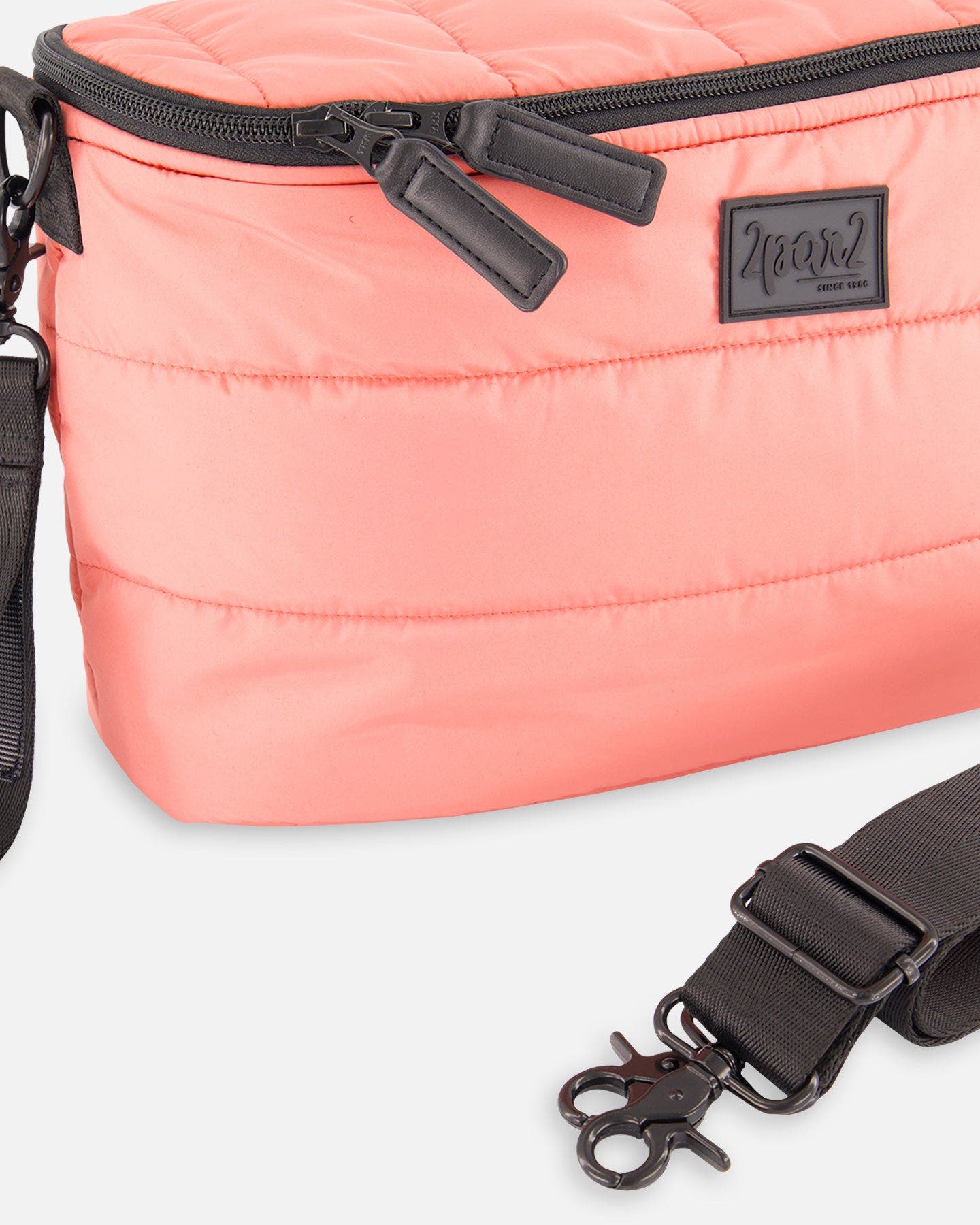 Deux par Deux Adult Unisex Mini Diaper Bag Ash Rose, Alternate, color, Ash Rose