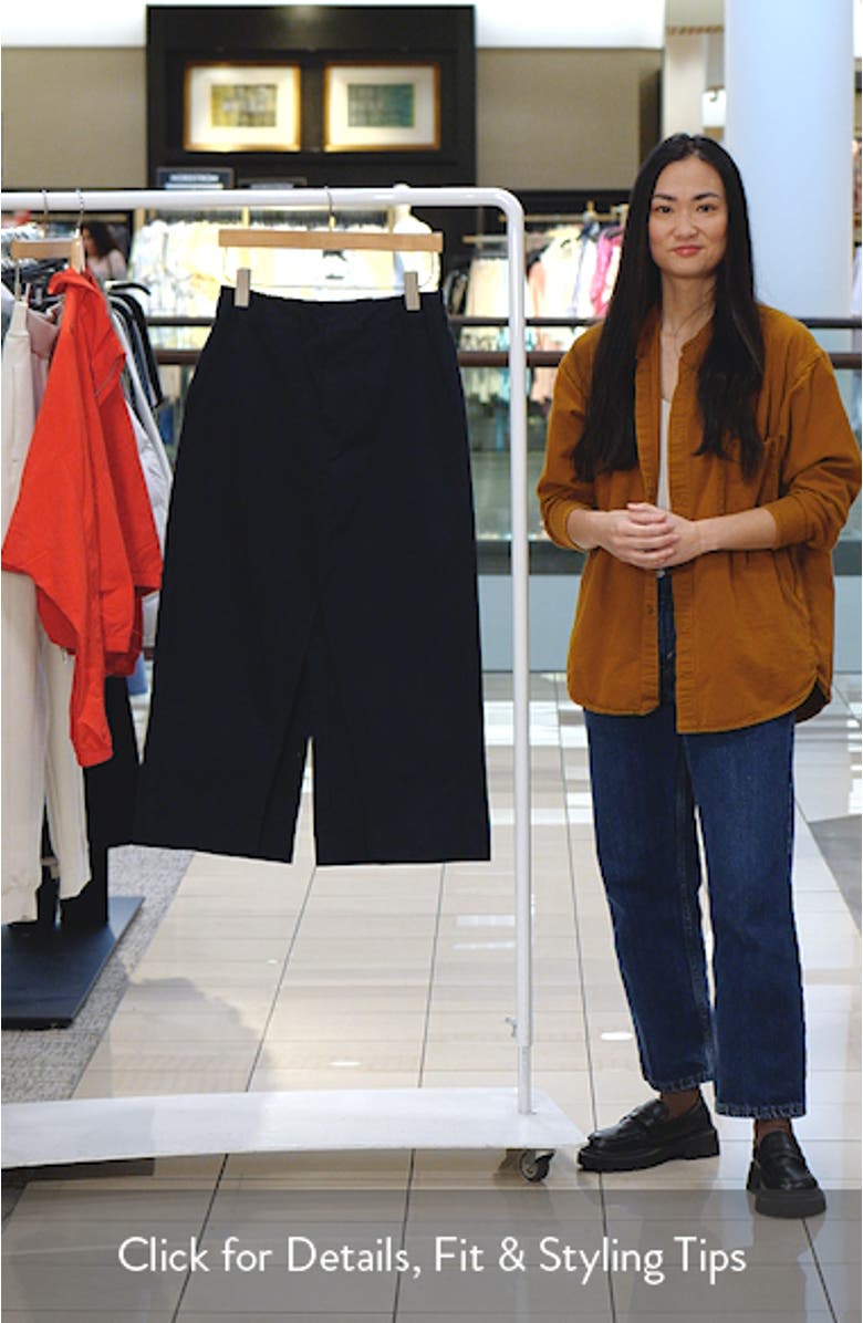 Structured Twill Skirt, sales video thumbnail