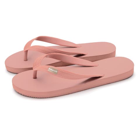 Womens Classicz Core Natural Rubber Flip-Flop Thong Sandals