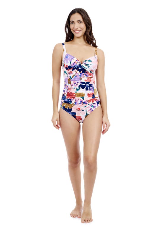 Profile By Gottex Melody Sweetheart Twist Tankini In Multi