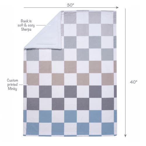 Lambs & Ivy Little Racer 3-piece Cars/transportation Baby Crib Bedding Set In Blue