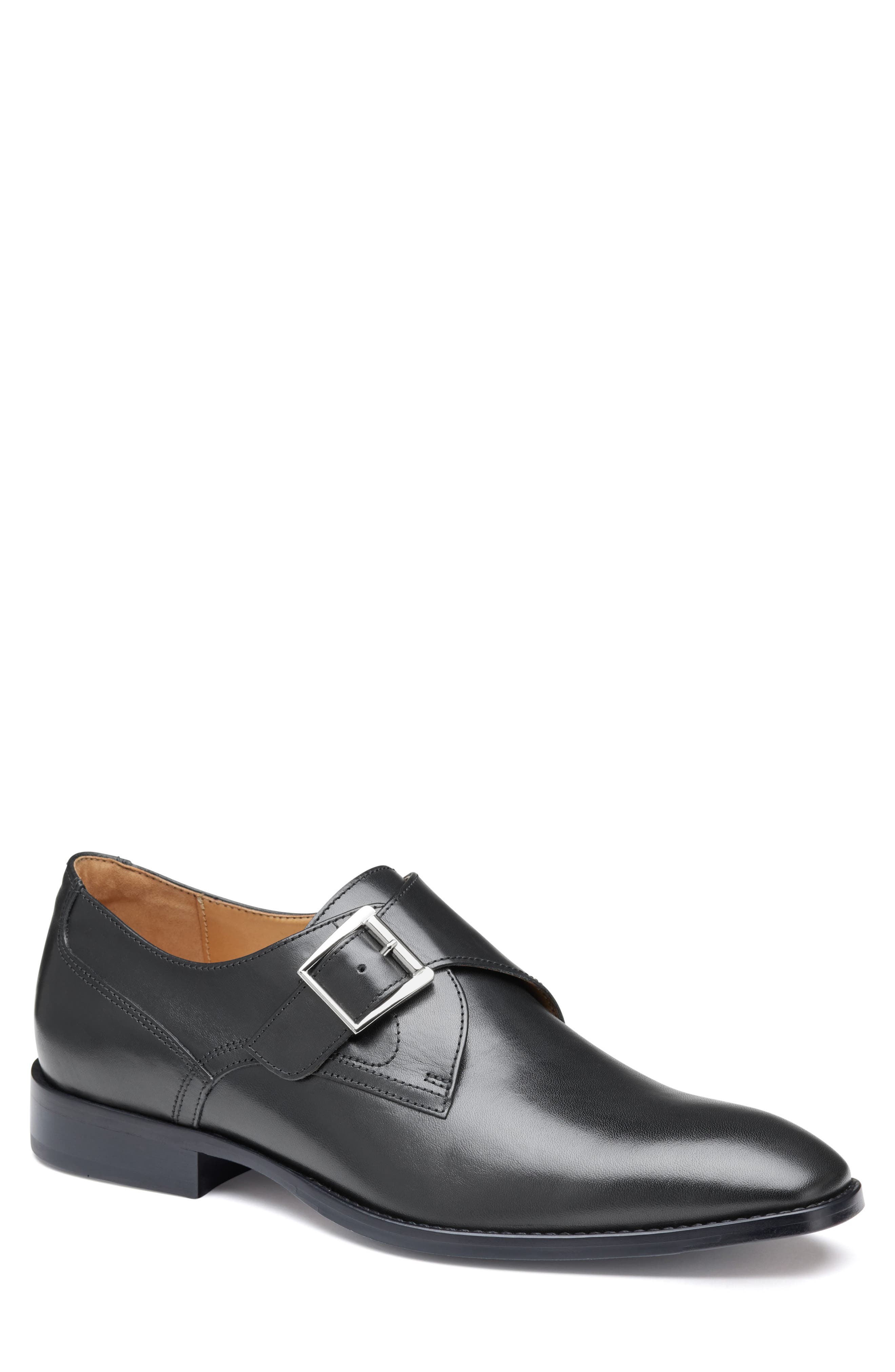 Johnston & Murphy Richland Monk Strap Shoe, Main, color, 