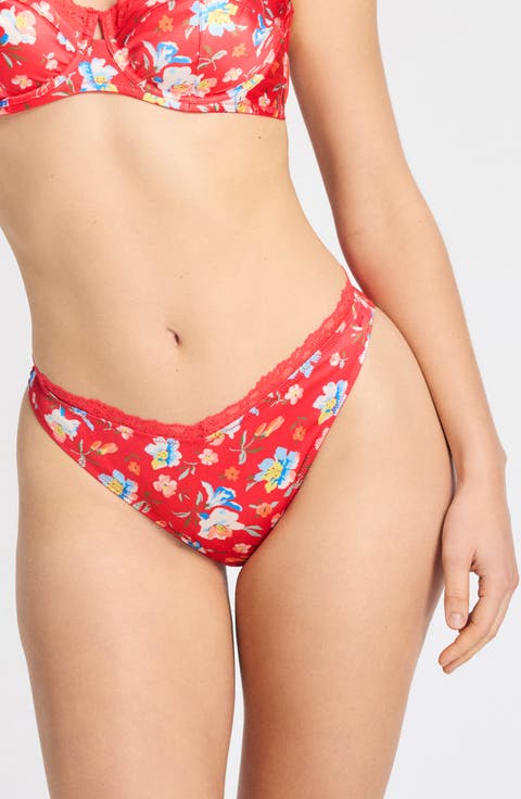 Monamour High Leg Brazilian Briefs (Regular & Plus)